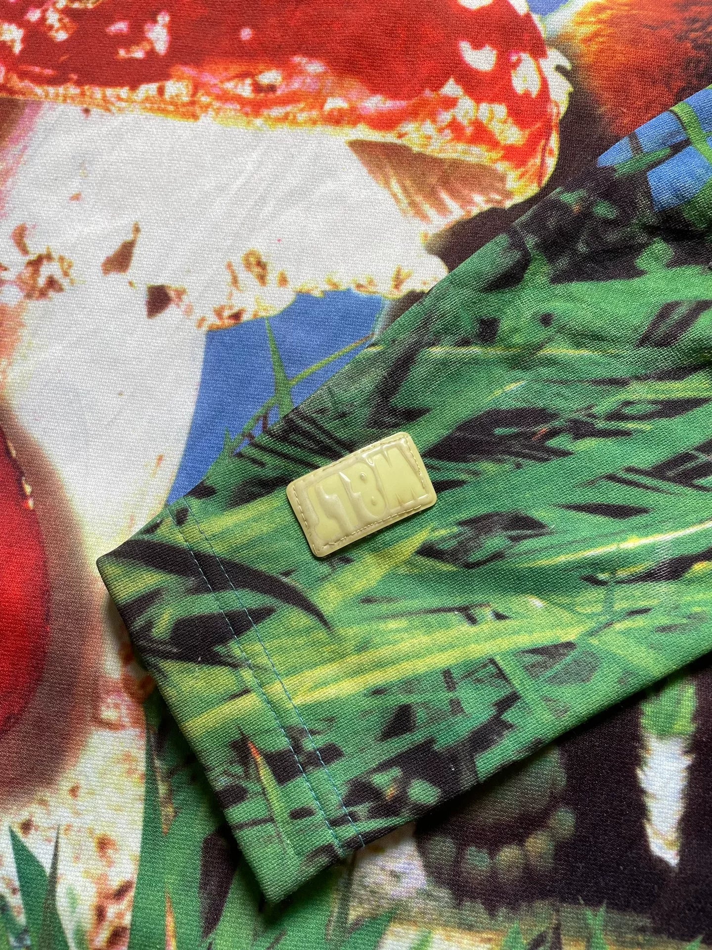 cute print long sleeve shirt by walter van beirendonck
