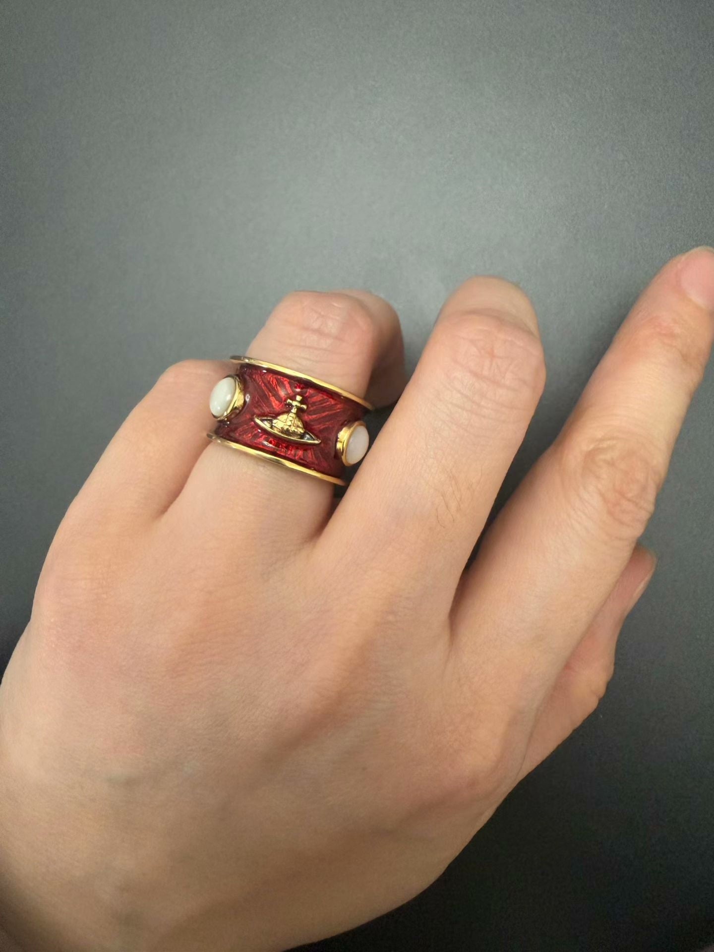 Vivienne Westwood Saturn Ring XS