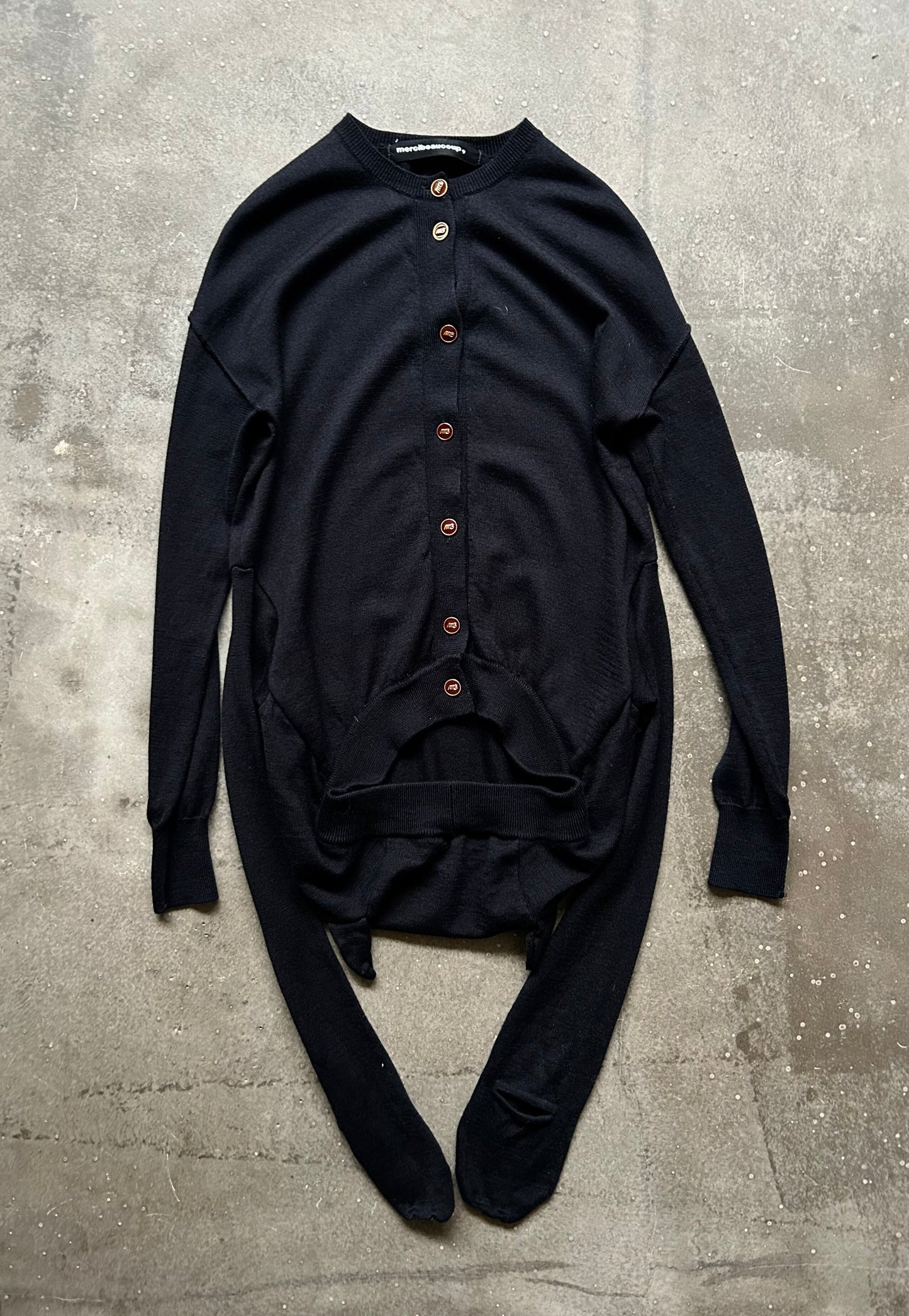 mercibeaucoup dual wear cardigan