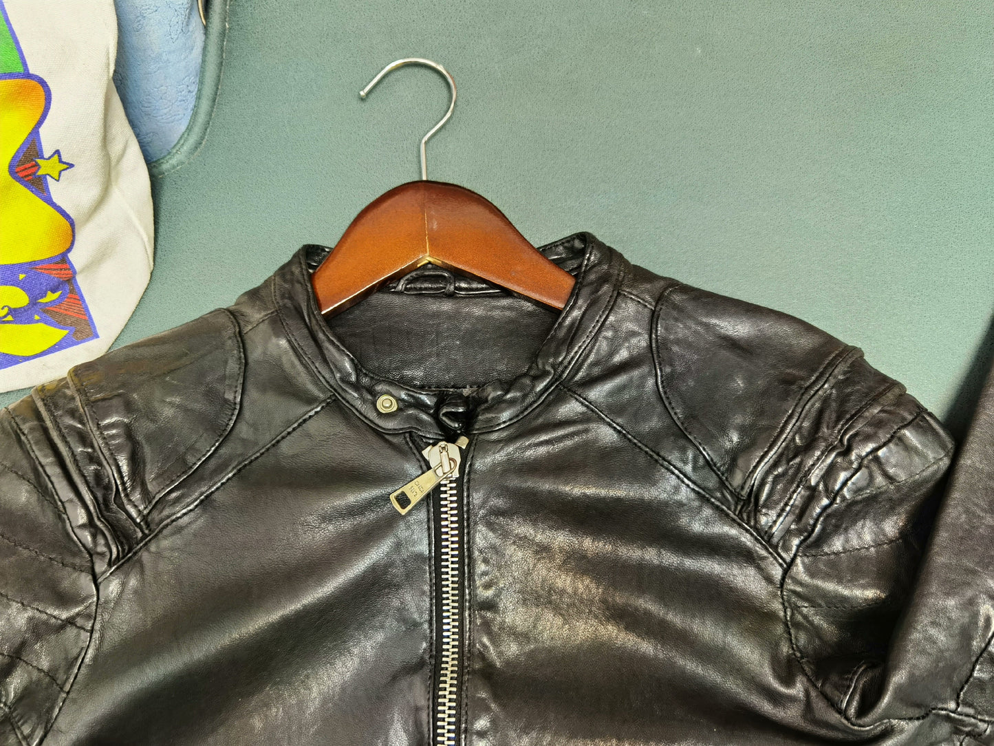 Giorgio Brato Biker Leather Jacket