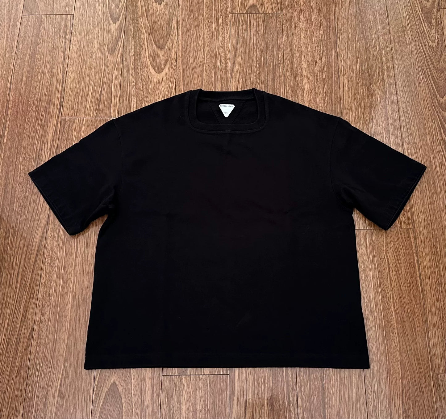 Bottega Veneta Logo Embroidered Short Sleeve Tee