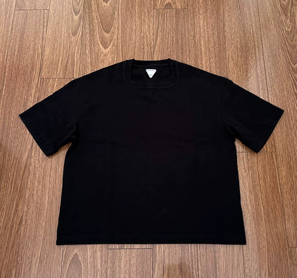 Bottega Veneta Logo Embroidered Short Sleeve Tee