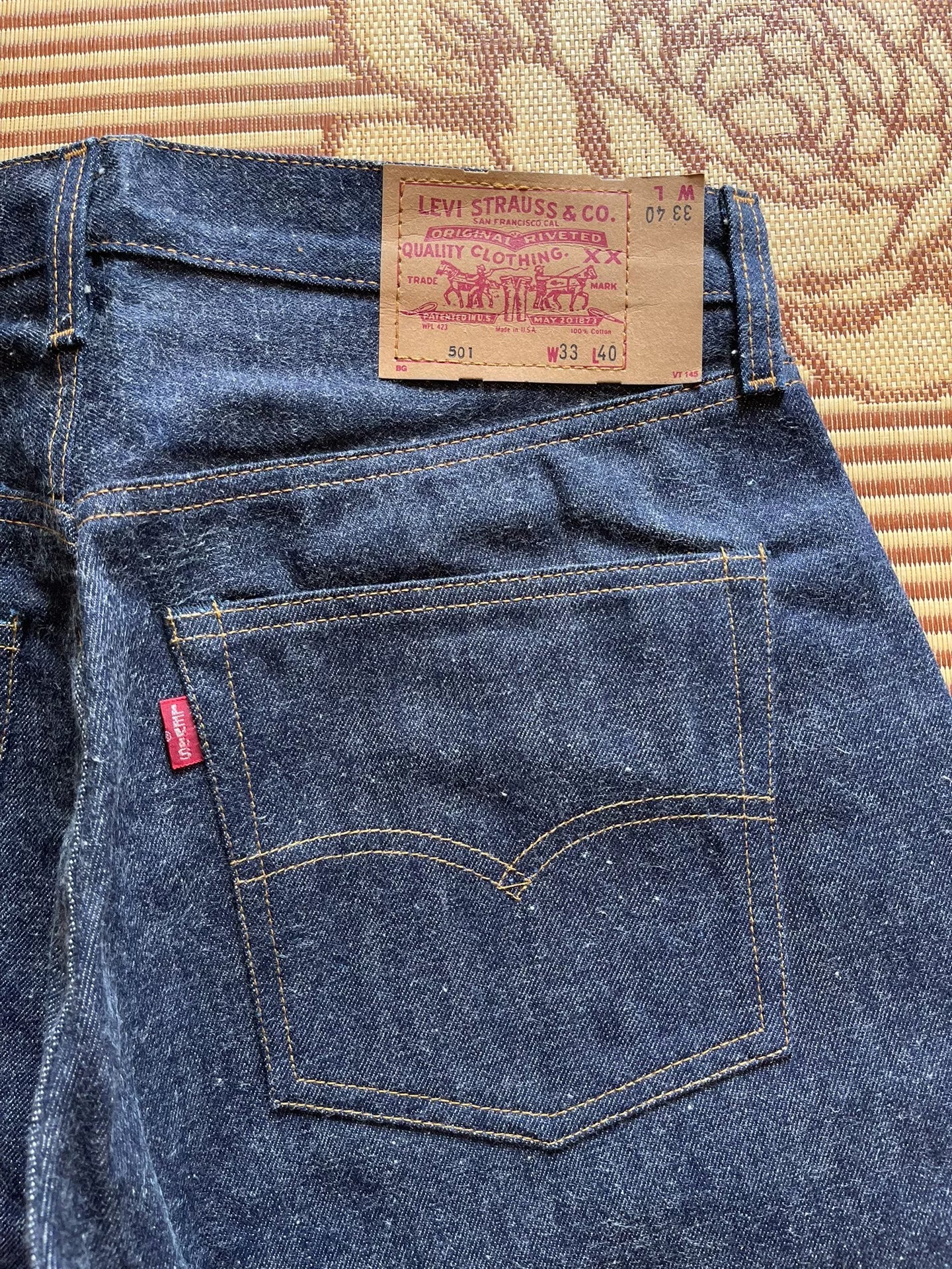 Levis LVC 555 Factory 60s 501