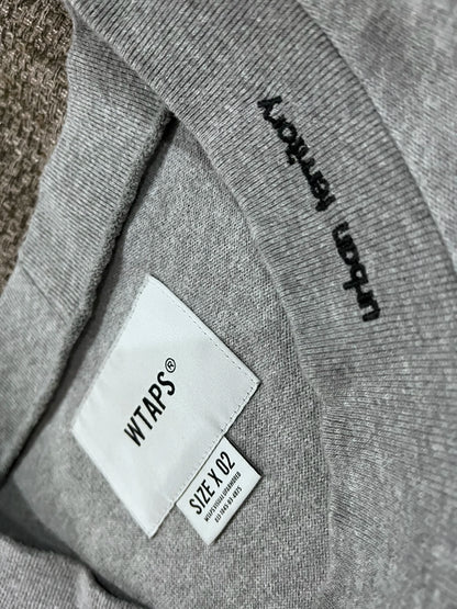 WTAPS 20AW Ruffled Mock Neck Longsleeve Tee