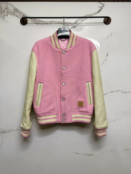 Louis Vuitton Nigo Collaboration Baseball Jacket