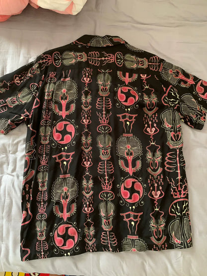Wacko Maria Wolf's Head Short Sleeve Shirt