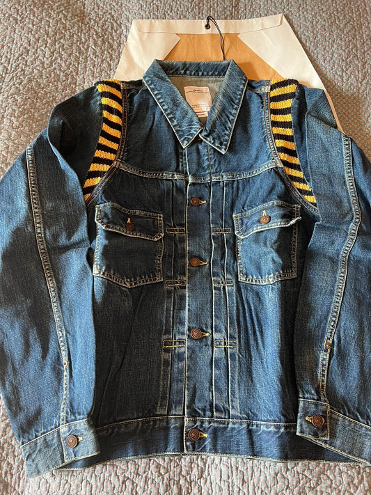 VISVIM 101 JKT JUMBO DMGD 18SS