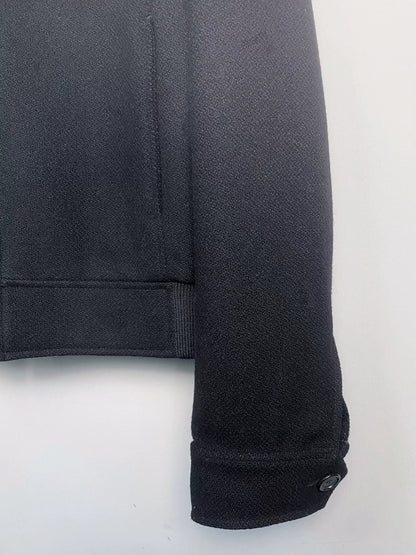 Saint Laurent Men's Leather Panel Jacket