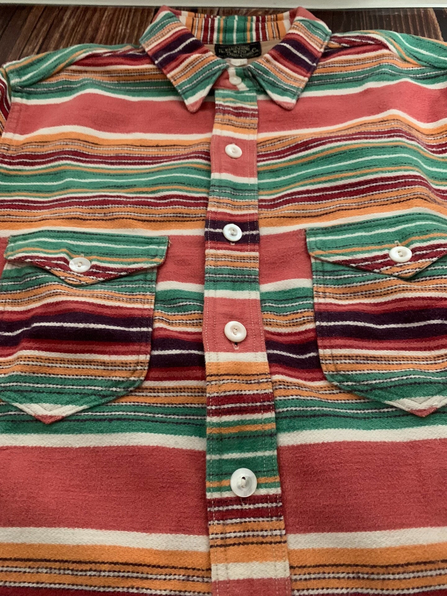 Freewheelers Rainbow Stripe Shirt