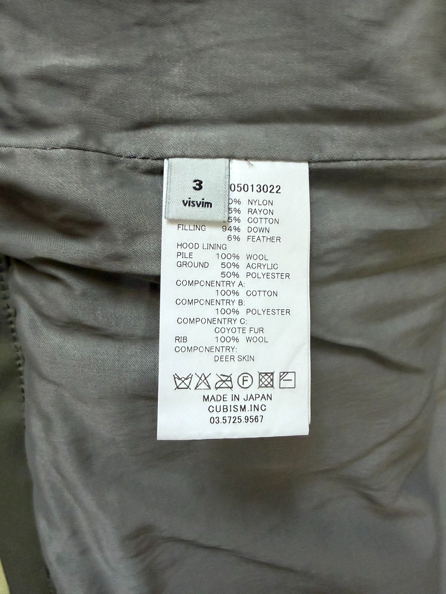 VSVIM ICT VALDEZ Down Coat