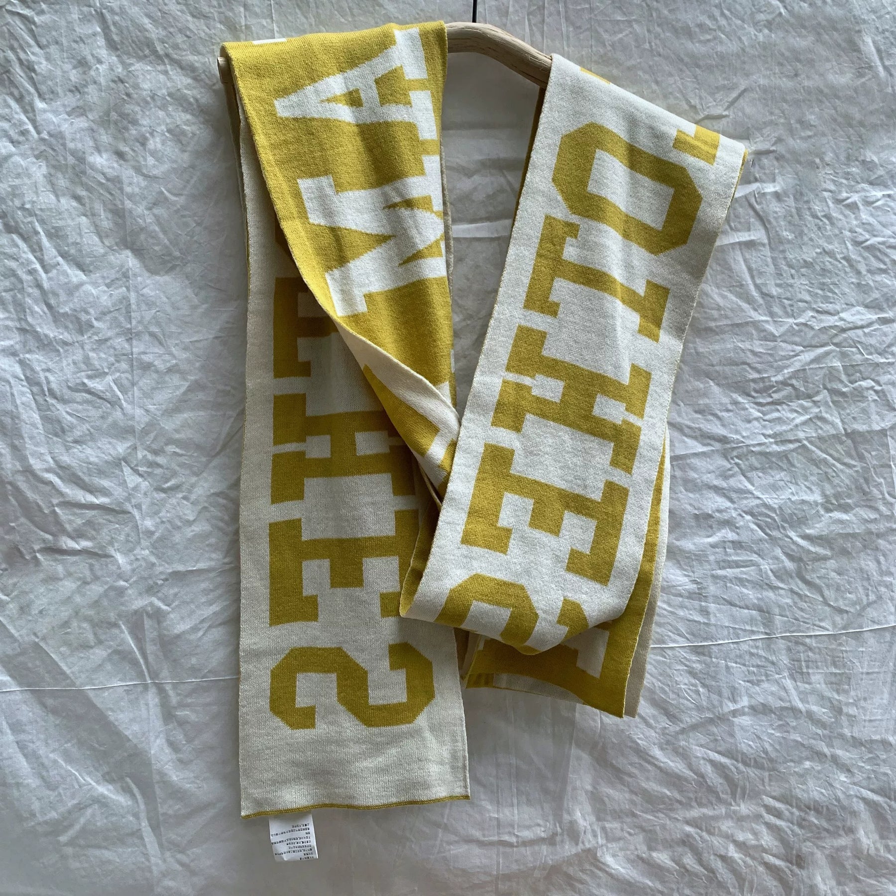 UNDERCOVER 2014AW Runway Double-Sided Scarf