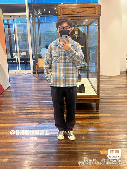 visvim boomer check shirt jacket