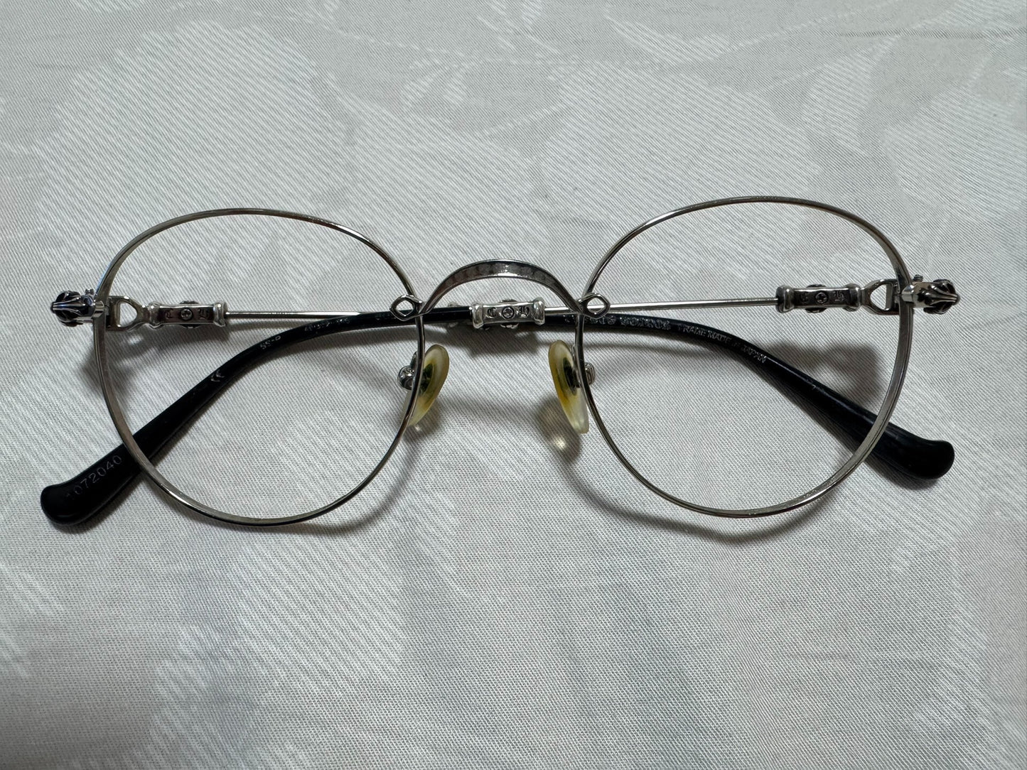 Chrome Hearts Bubba-A Round Frame Eyeglasses