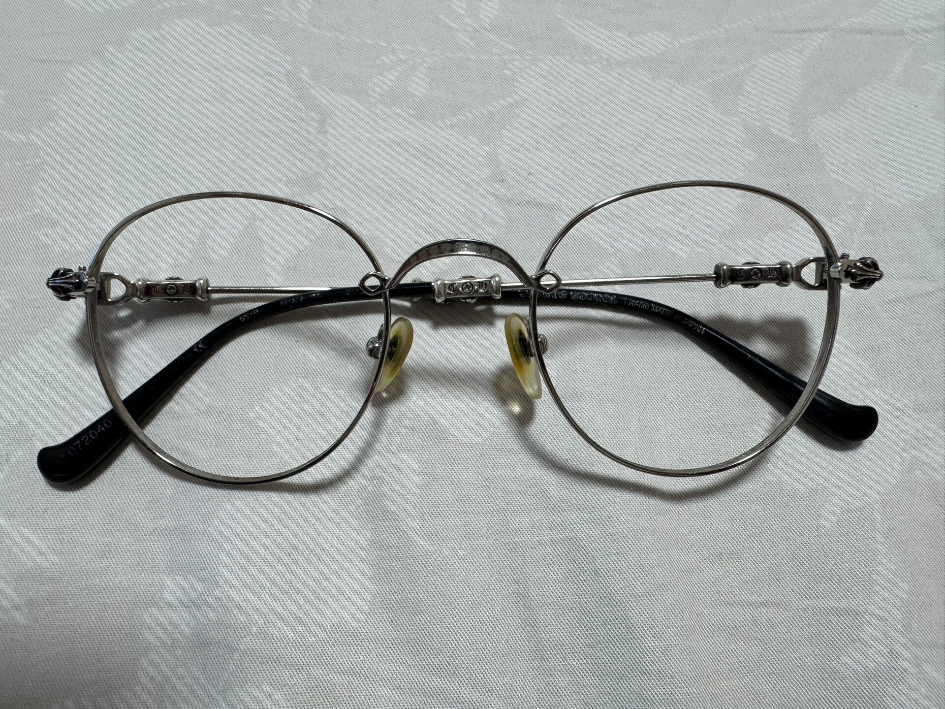 Chrome Hearts Bubba-A Round Frame Eyeglasses