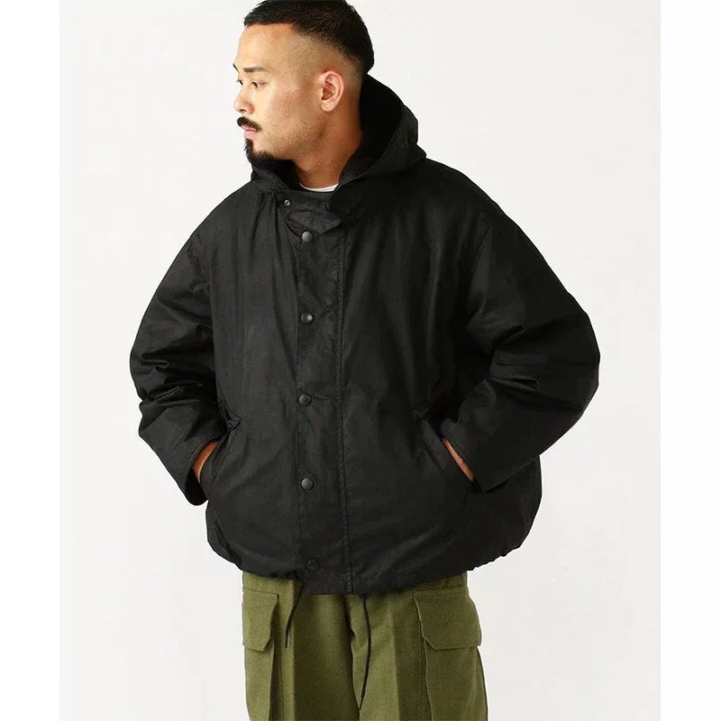 kaptain sunshine barbour hooded transport jacket