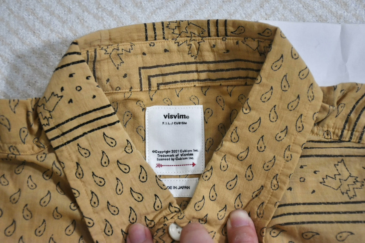 Visvim Lumber Bandana P.W. Shirt Jacket