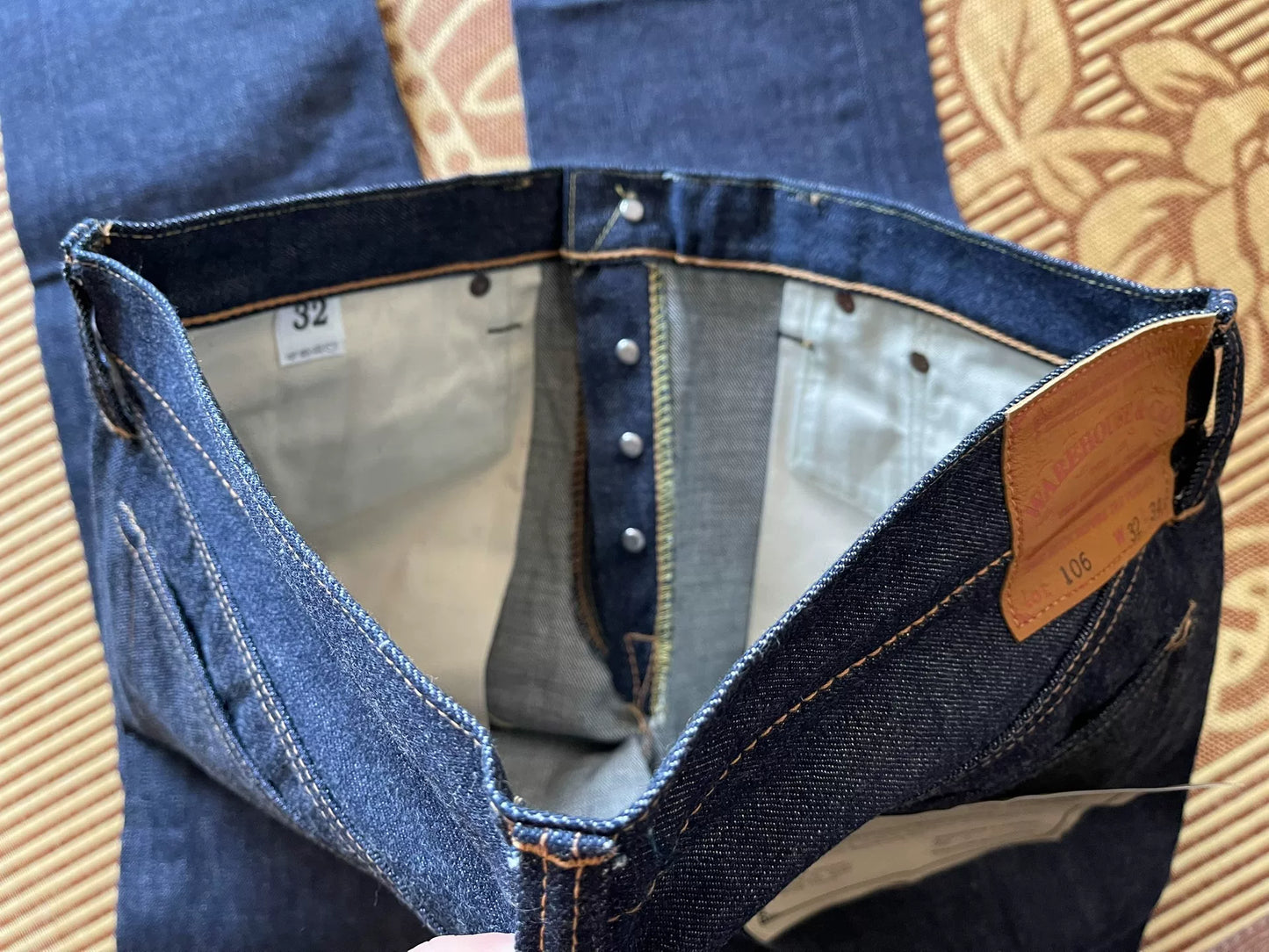 Warehouse 106 1966 Acid Wash Jeans W32