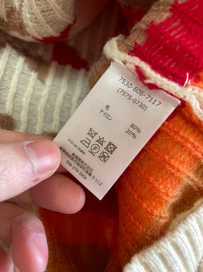 pendleton wool blend patterned pullover sweater