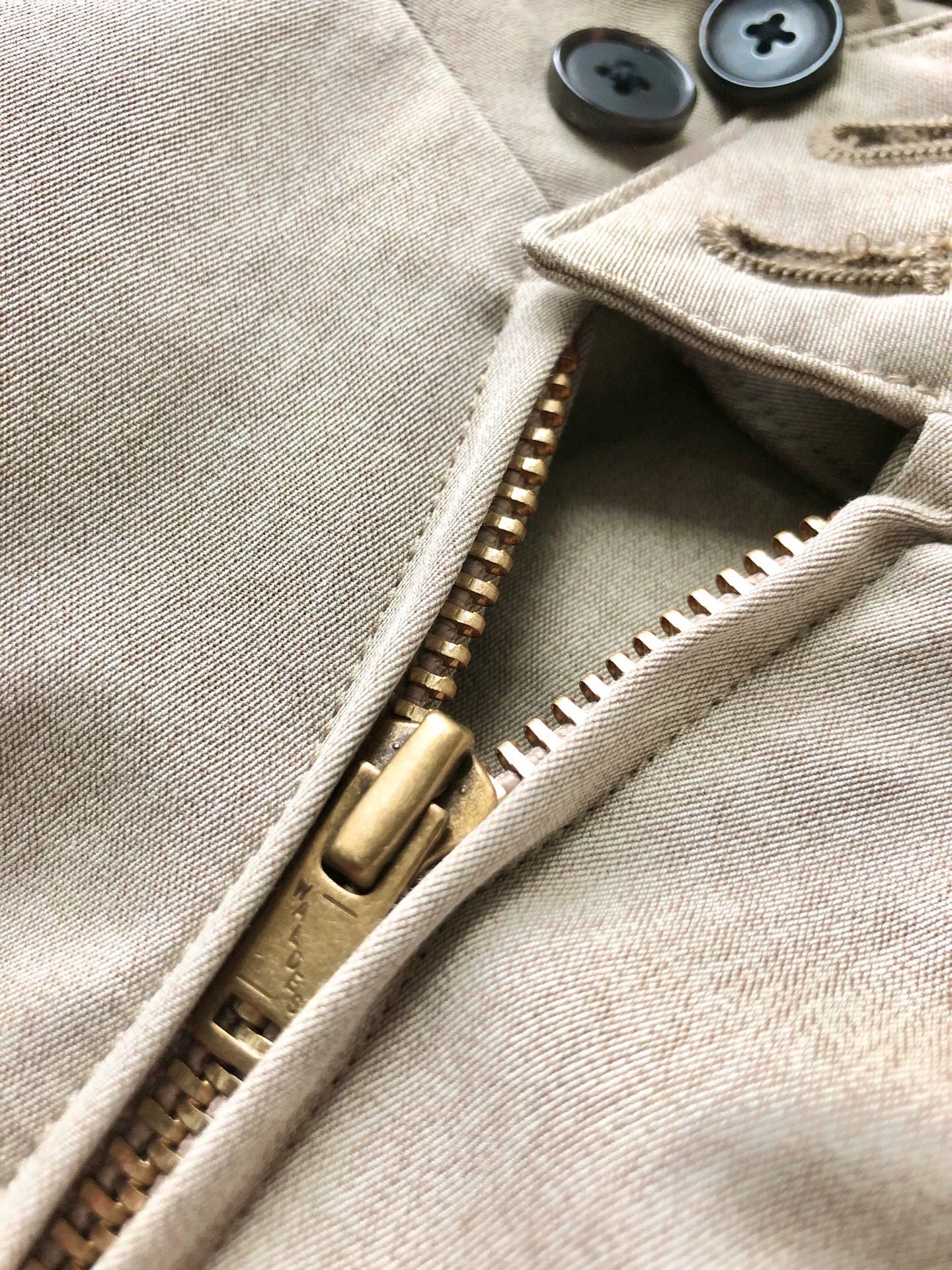 A.PRESSE Beige Driving Jacket Size 1