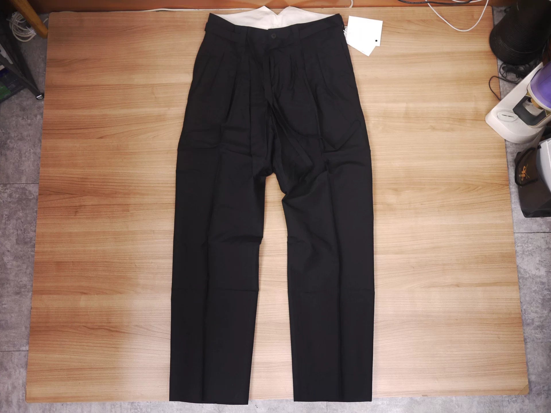 visvim hakama pants in black size 2