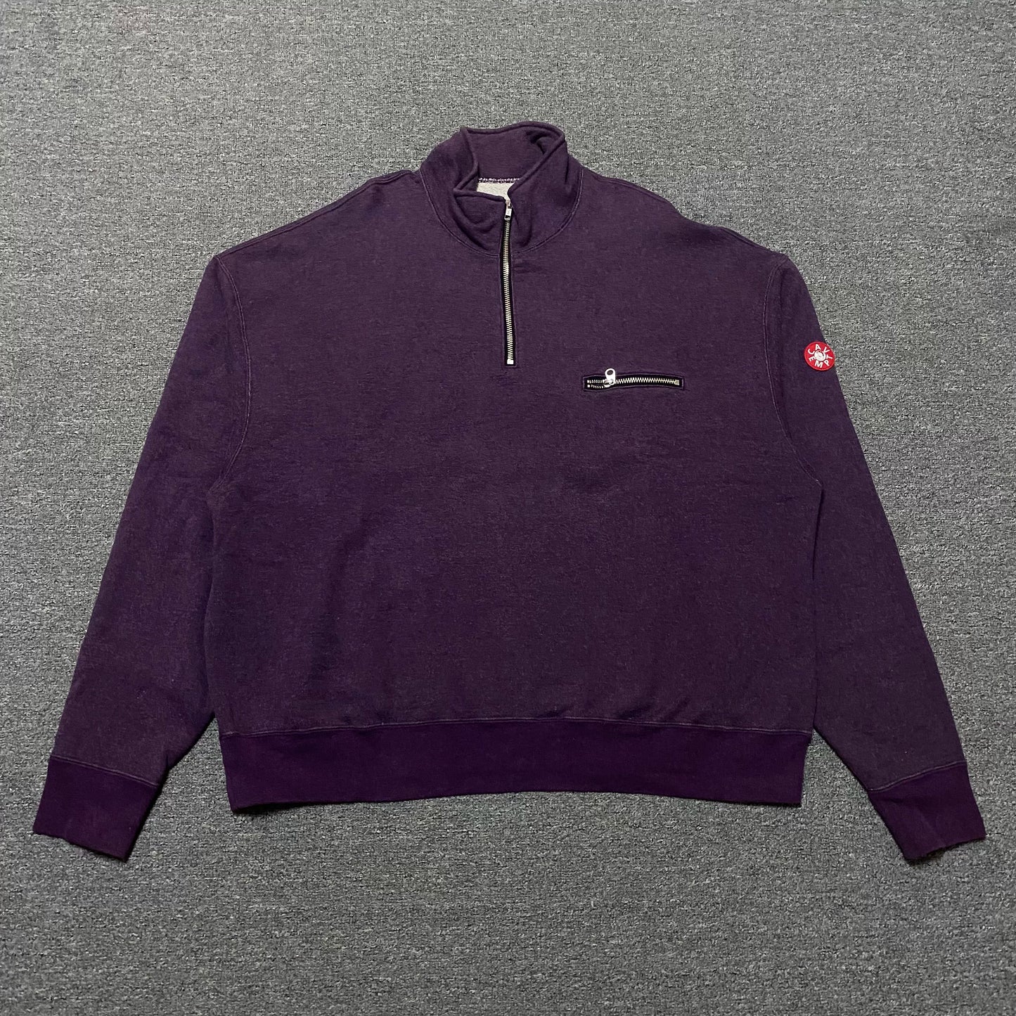 CAVEMPT Half-Zip Building Hoodie