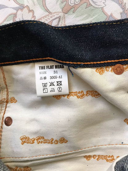 The Flat Head 3005AI Natural Dye Jeans