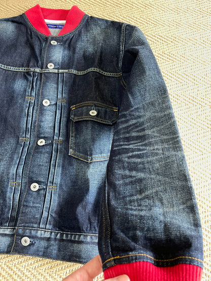 denim jacket by vanquish & fragment