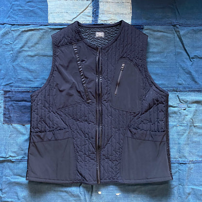 porter classic super nylon zip-up vest