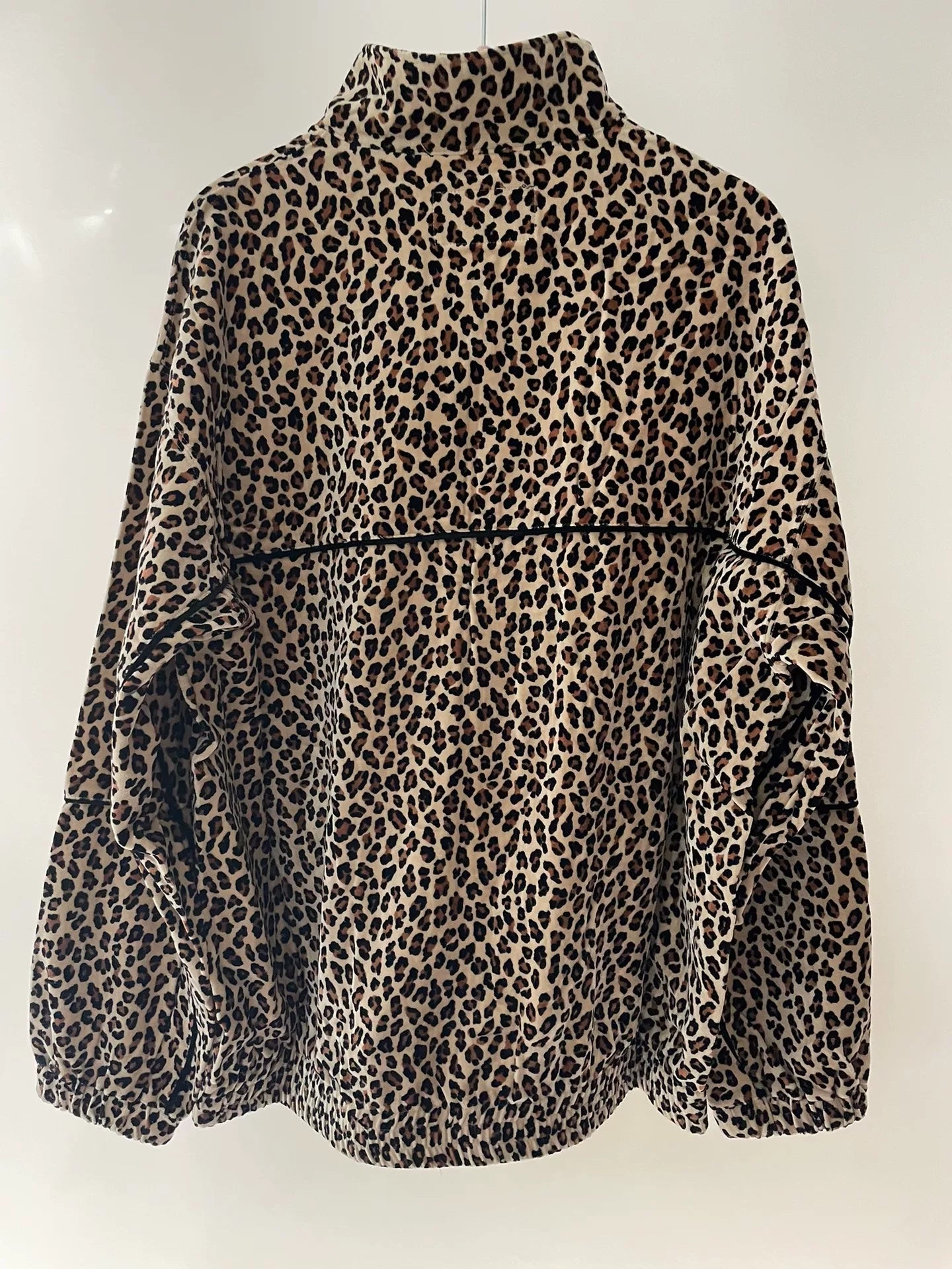 Wacko Maria Leopard Velvet Track Jacket
