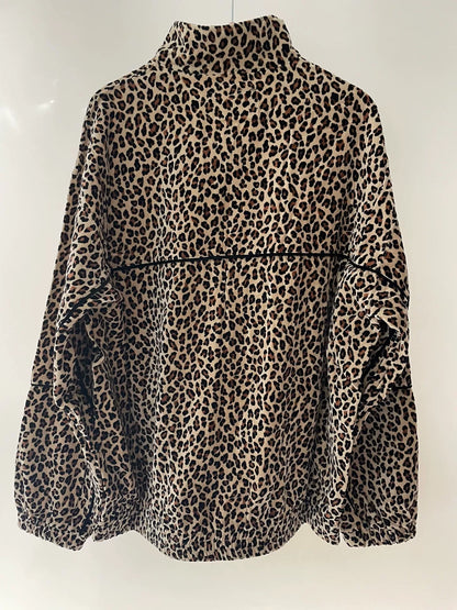 Wacko Maria Leopard Velvet Track Jacket