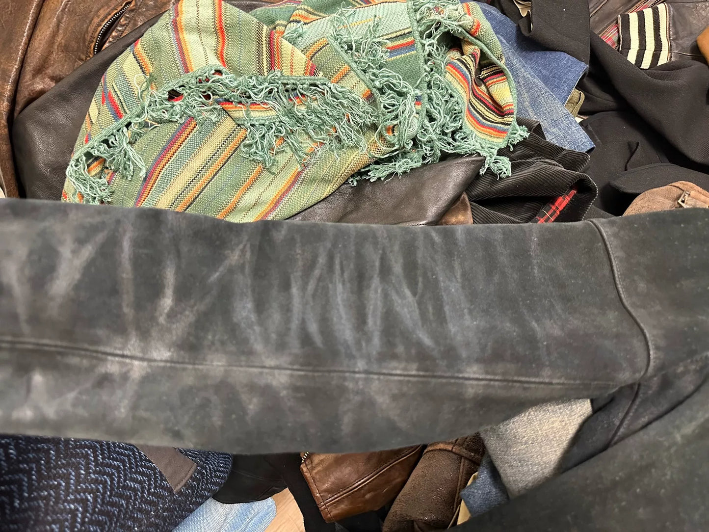 ralph lauren suede leather motorcycle jacket