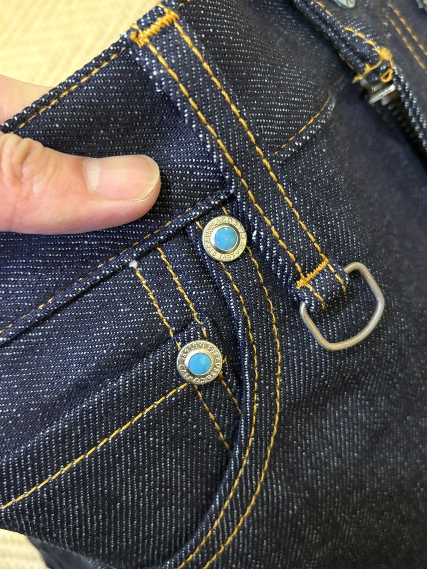 Levi's Fenom Raw Indigo Jeans