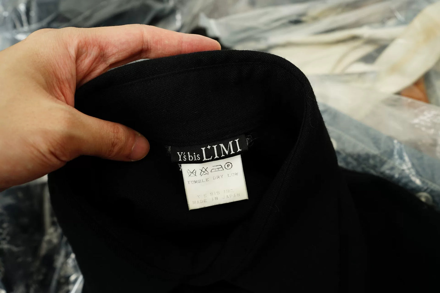Yohji Yamamoto Wool Shirt Jacket
