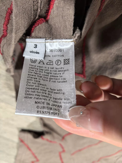 visvim ict embroidery mud crew t-shirt