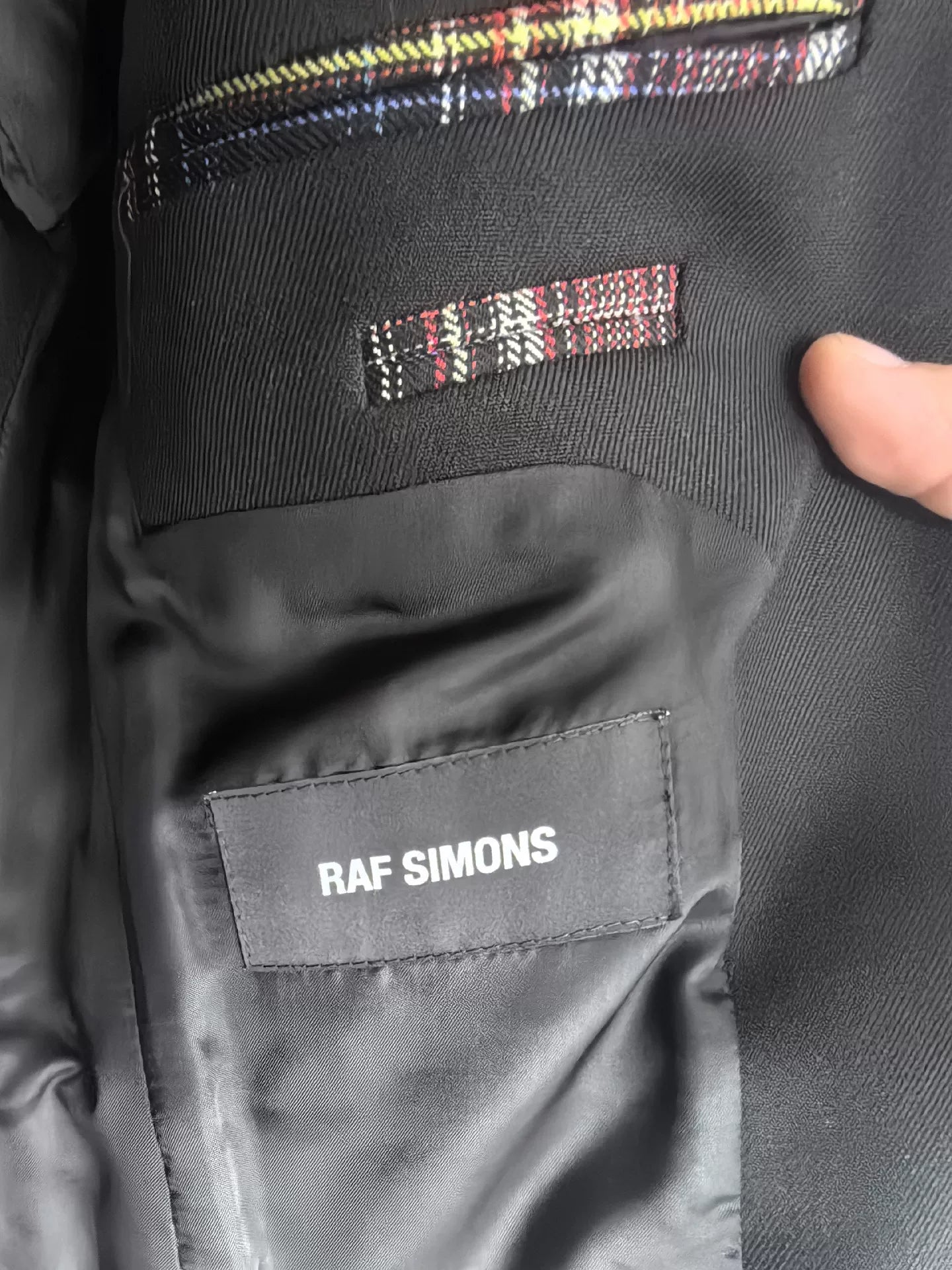 RAF SIMONS Wool Blazer Made in Italy