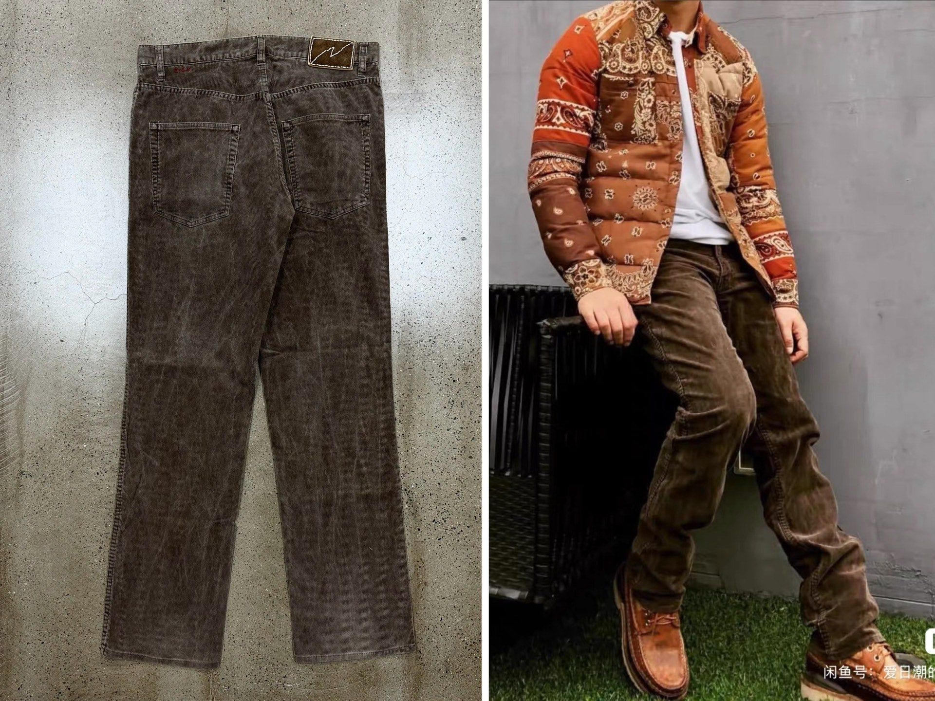Visvim 17aw Fluxus Cords N.D. 03
