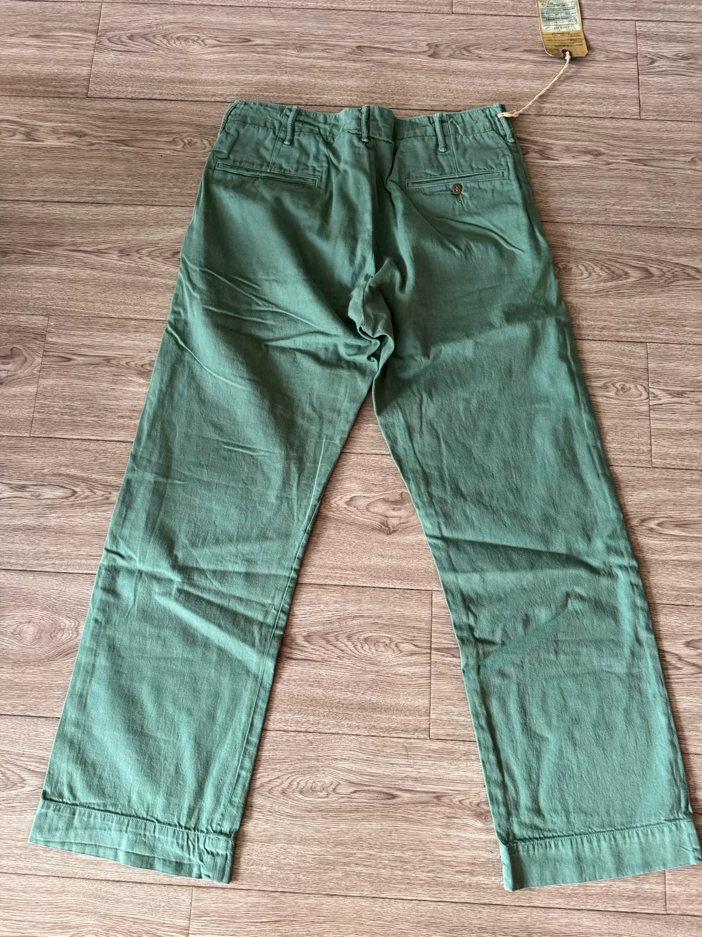 vintage rrl washed officer pants