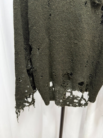 Comme des Garcons Homme 90s Distressed Sweater