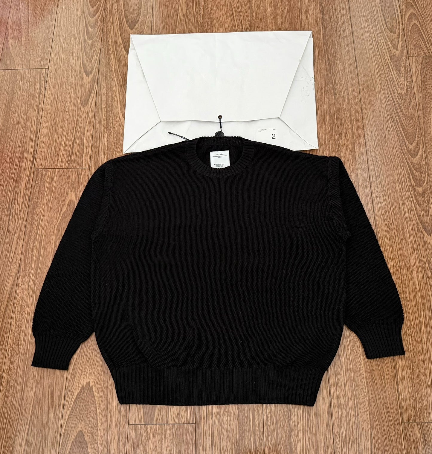 VISVIM JUMBO SB KNIT L/S