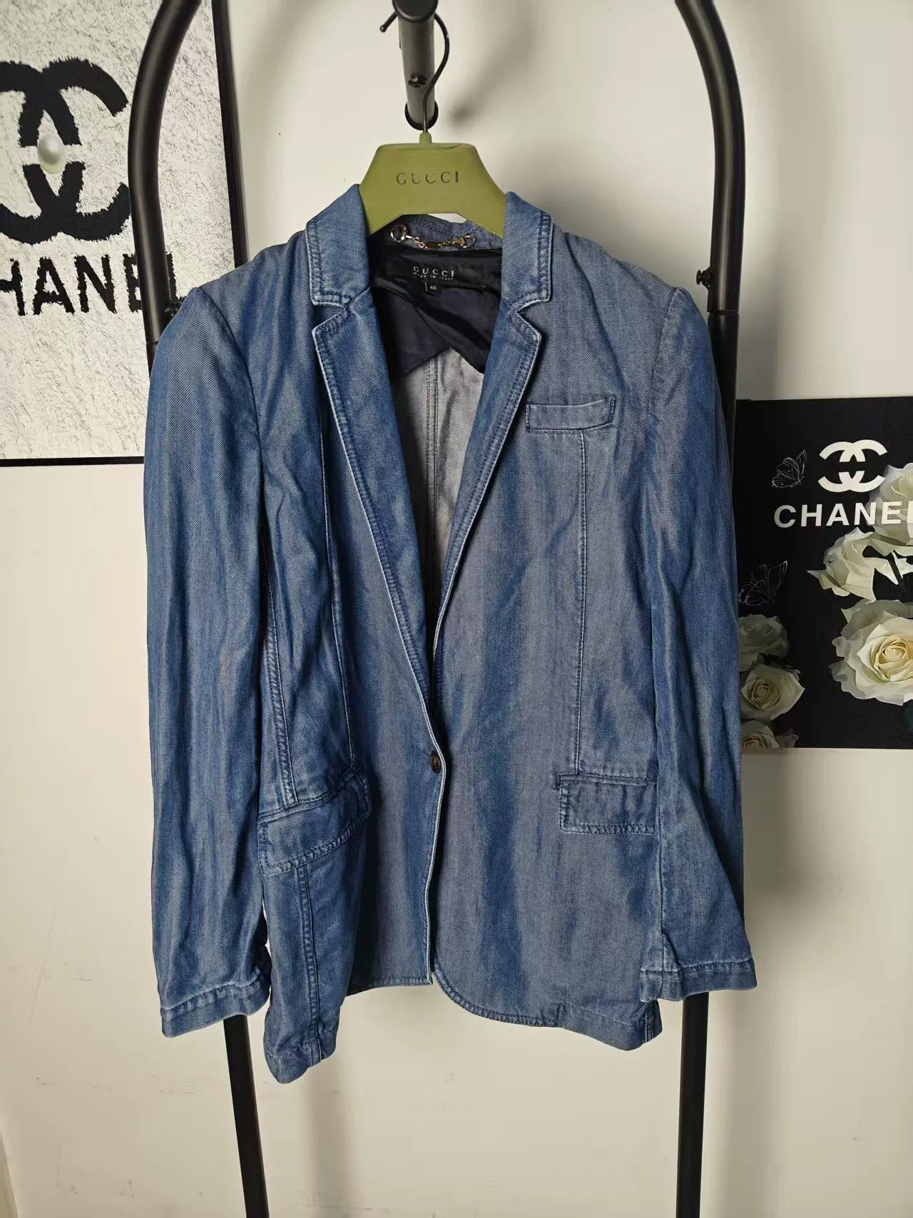 Authentic Gucci Denim Jacket