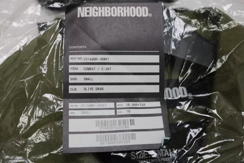NEIGHBORHOOD Combat Embroidered Utility Jacket