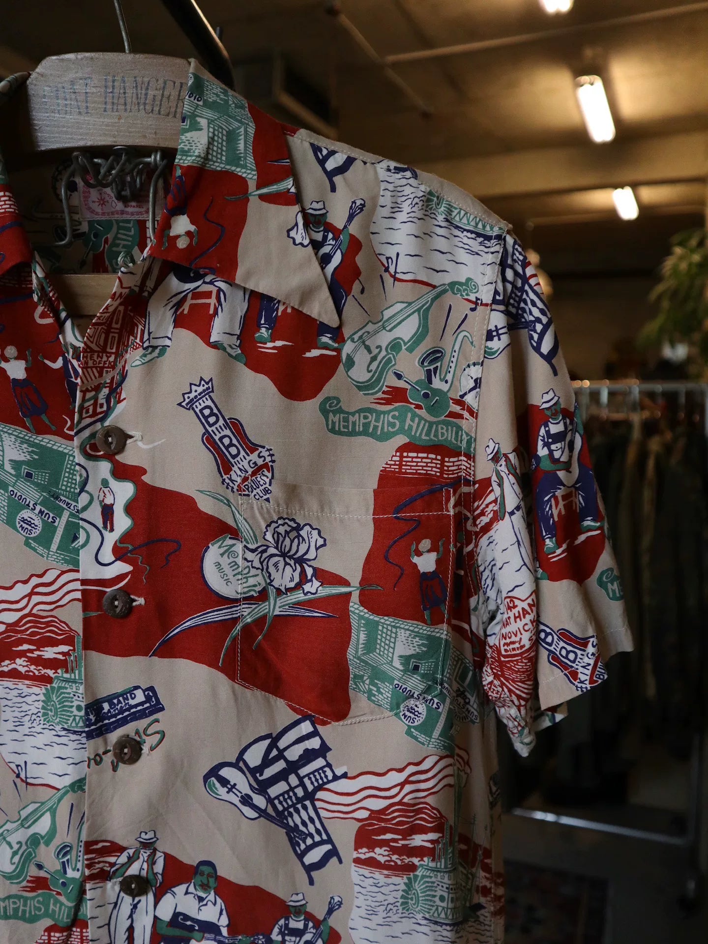 Real Mccoy Blues Club Cuban Shirt
