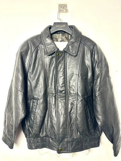 Vintage 90s Yves Saint Laurent Leather Jacket