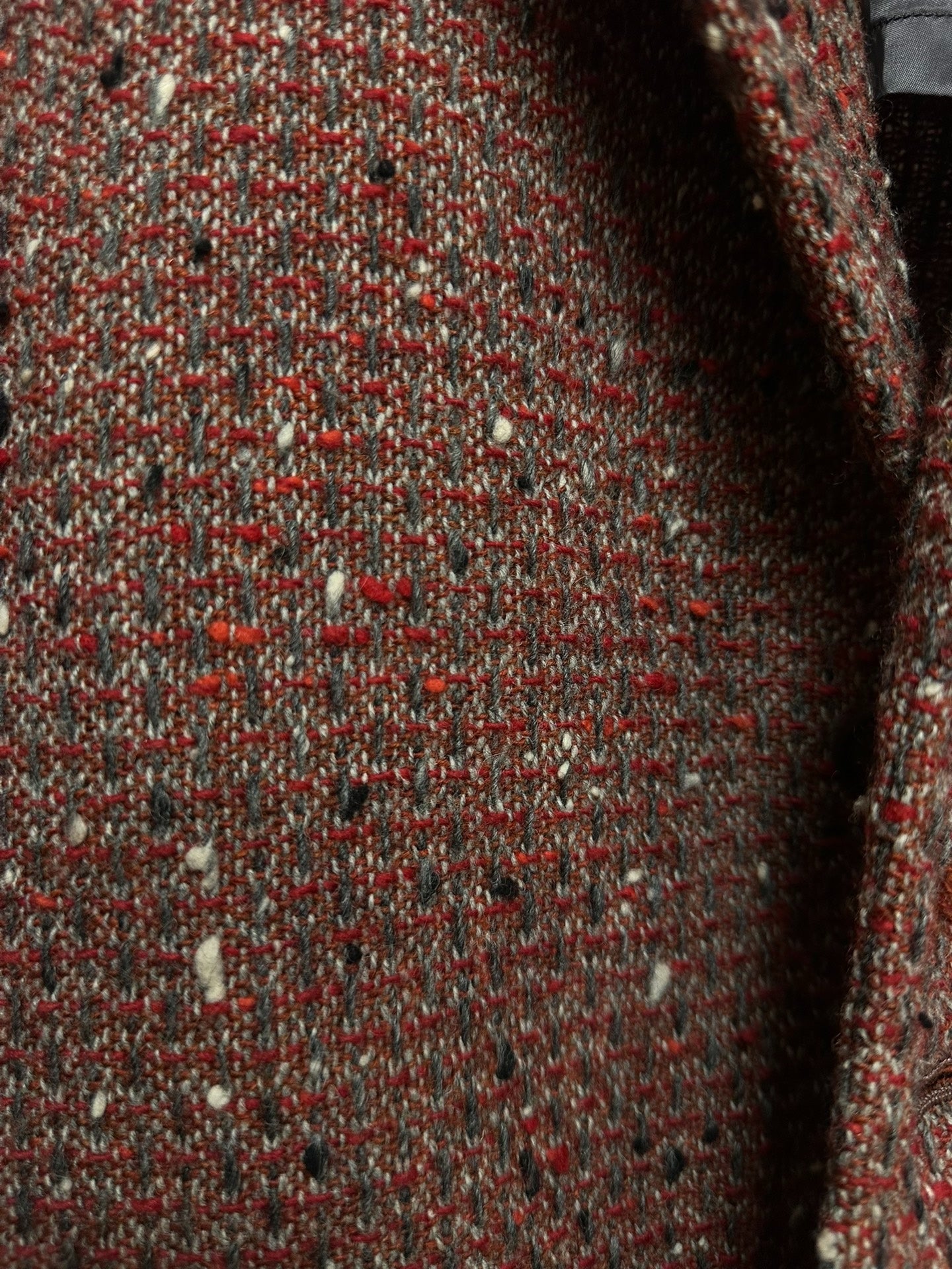 Y's for Men Hand-Knit Multi Wool Coat