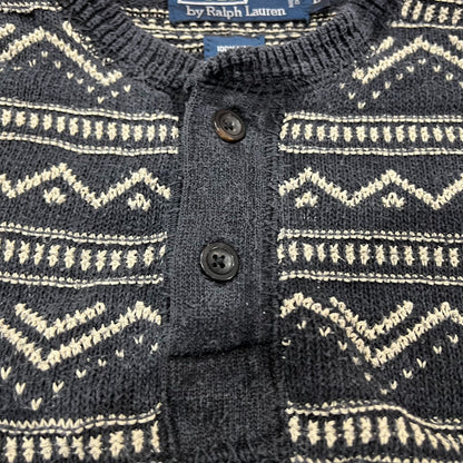 Ralph Lauren Double RL Henley Sweater