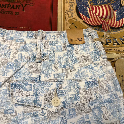 RRL Printed Casual Shorts