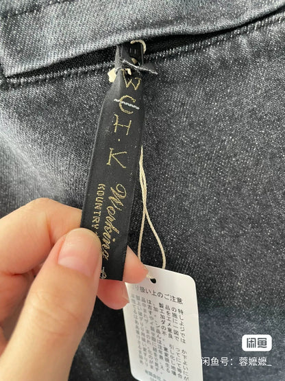 Kapital Big Pocket Drawstring Elastic Jeans