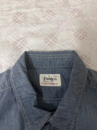 VISVIM 22SS Cut Off Chambray Shirt