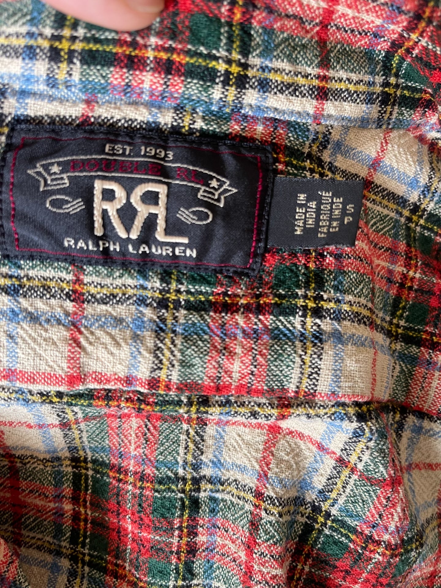 RRL Double RL Western Striped Shirt