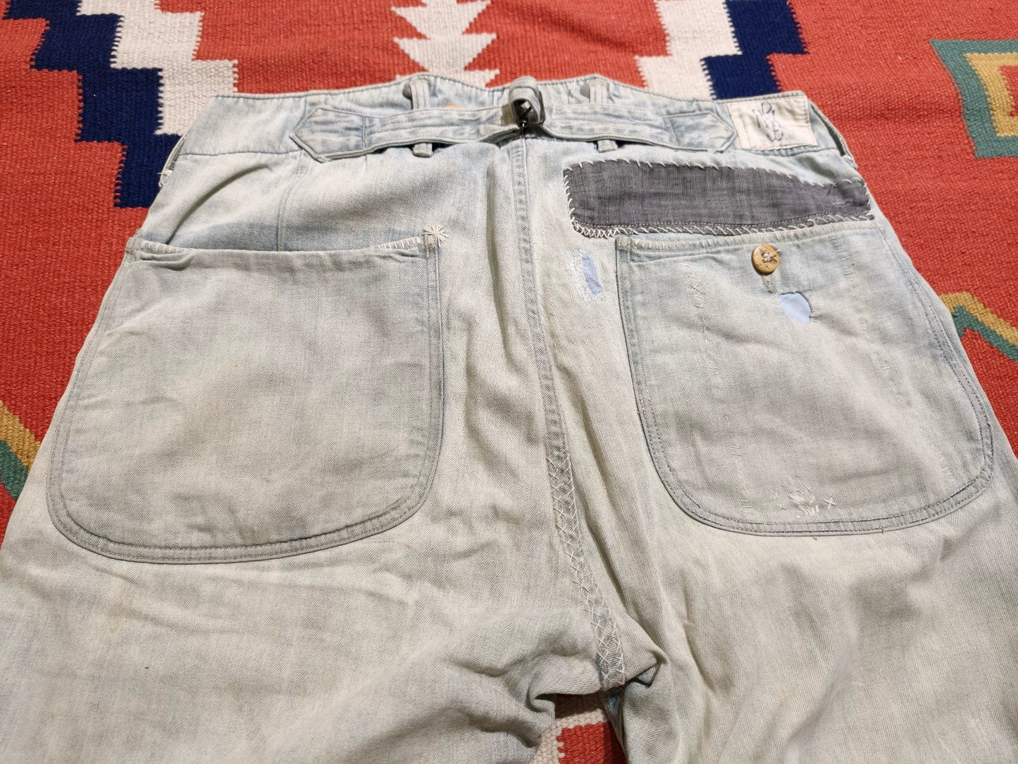 RRL Vintage Painter Patch Jeans